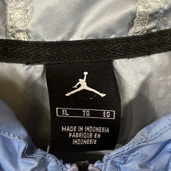 Air Jordan Jumpman North Carolina Tar Heels Windbreaker NCAA Mens XL - Picture 10 of 15